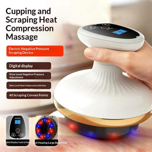 Electric Gua Sha Massager Cupping Device Therapy Machine